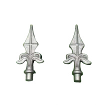 Wrought iron Spearhead for Wrought iron fence Wrought Iron Decorative fittings